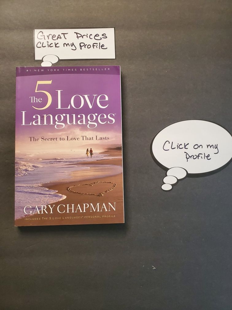 BOOK ORDER TO MANY- THE 5 LOVE LANGUAGES BY GARY CARY CHAPMAN