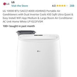 Lg Portable Ac 10,000 BTU