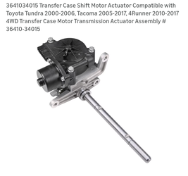 Toyota Tundra,Tacoma,4-Runner Transfer Case Shifter 4x4