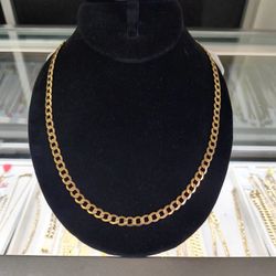 10k Gold Cuban Link Necklace 14.1 Grams 24 Long Layaway Available 10%dwon If You Interested Please Make Sure You Ask For Maribel Thank You 