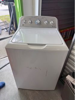 GE 4.6 cu. ft. High-Efficiency Top-Load Washing Machine  Model Number: GTW500ASNWS