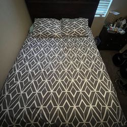 Queen size bed frame