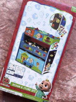 Cocomelon Toy Organizer BRAND NEW IN BOX 