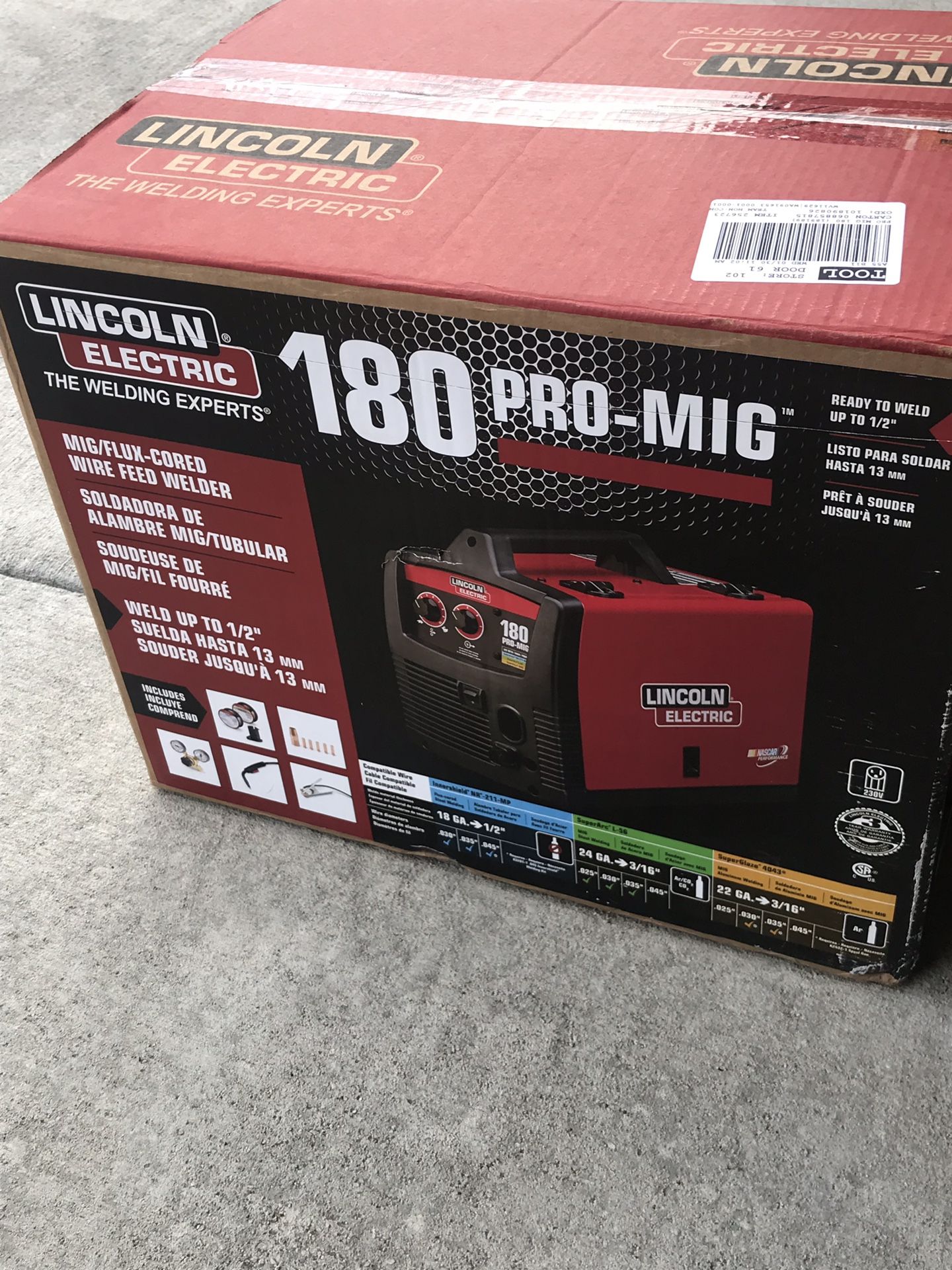 Lincoln Electric 180 Pro-MIG welder