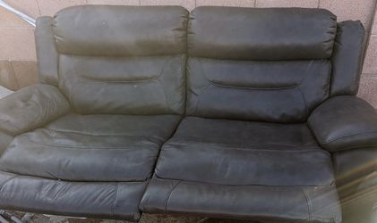 Leather couches