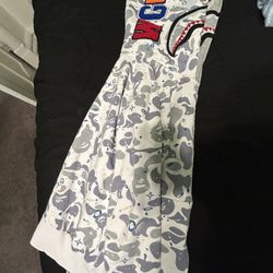 Blue And Grey Full Zip Bape Jacket 
