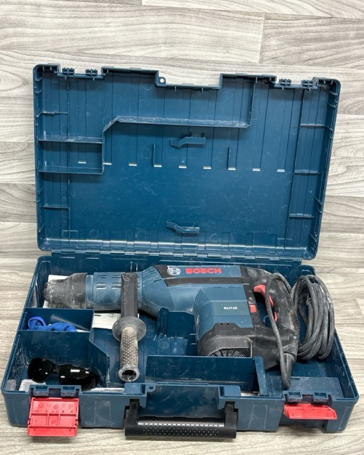 Bosch RH745 SDS-Max Rotary Hammer Drill – 13.5 Amp, Heavy Duty (A1D025508)