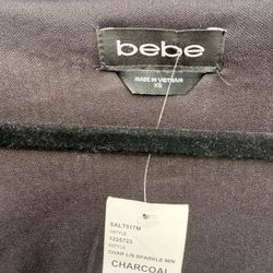 ✨ bebe Charcoal Sequin Mini Dress — Never Worn — XS ✨