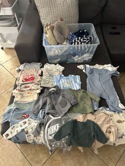 Baby boy clothes ( 0-6 months) $50 TUB