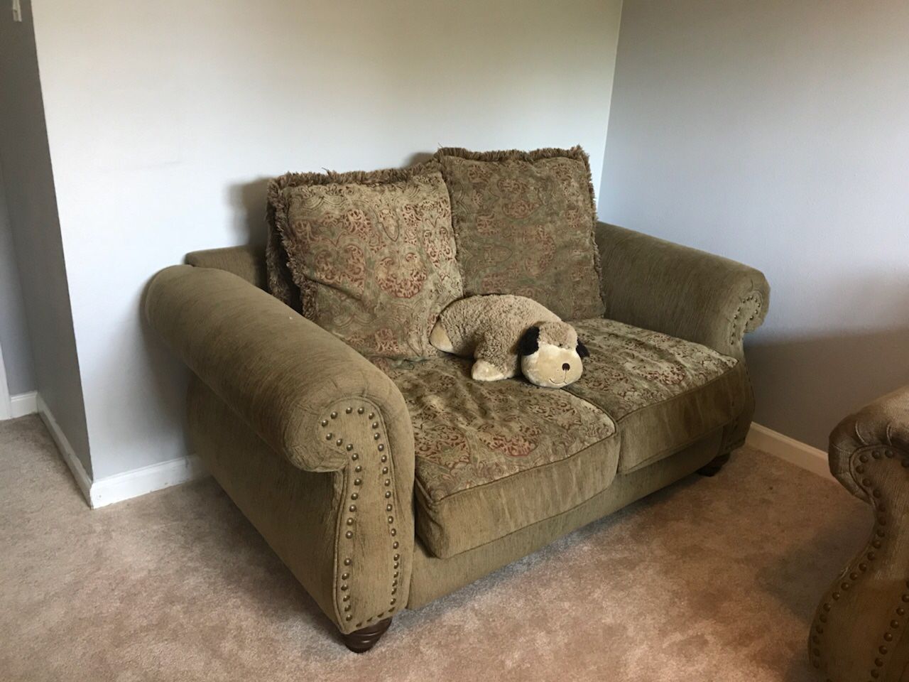 Sofa, Loveseat, and Chair