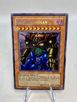Yugioh Gate Guardian MRD-EN000 Secret Rare Metal Raiders Unlimited Yu-Gi-Oh! Nm