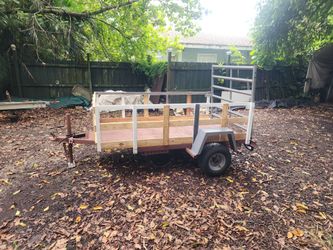 4 1/2'x 8' RAMPGATE trailer,Registration