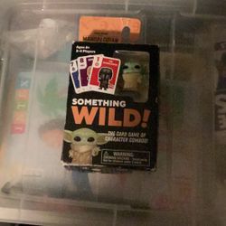 Star Wars The Mandalorian with Grogu Pocket Pop Something Wild Card Game New Sealed 