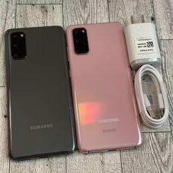 Samsung Galaxy S20 5g (128gb) Grey And Pink UNLOCKED, 