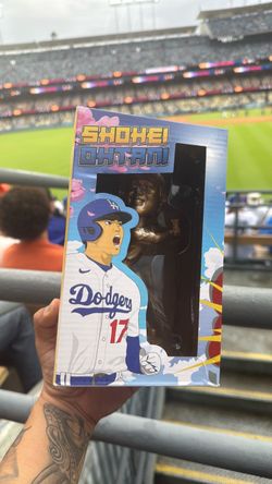 Gold Ohtani bobble head