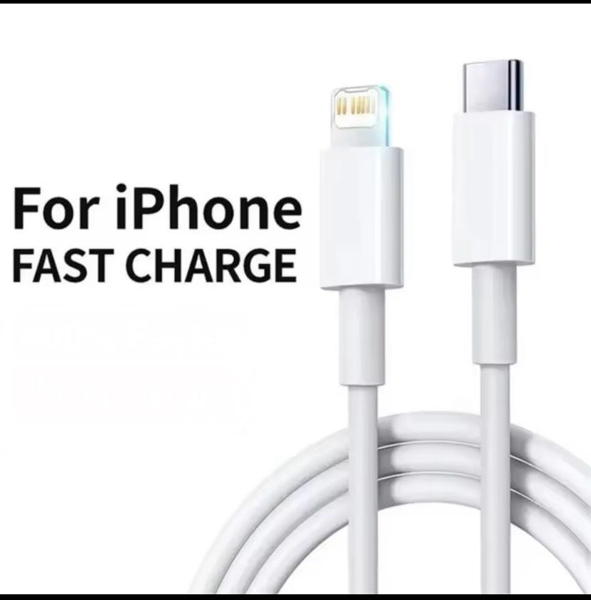 3ft Iphone Fast Charging Charger Cable ~ Cable Para Cargar Cargador De Iphone