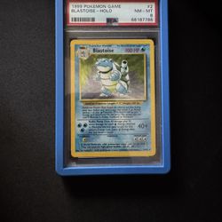 Pokemon SLAB- Blastoise Base Set PSA 8