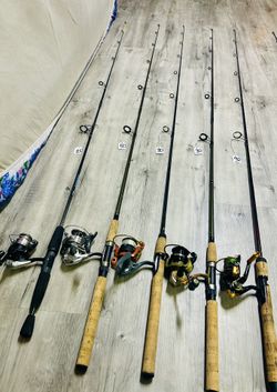 Spinning Rods And Reels Combo ($25- $35)/ EACH