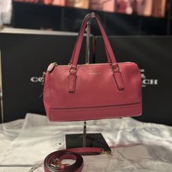 Coach Pink Satchel