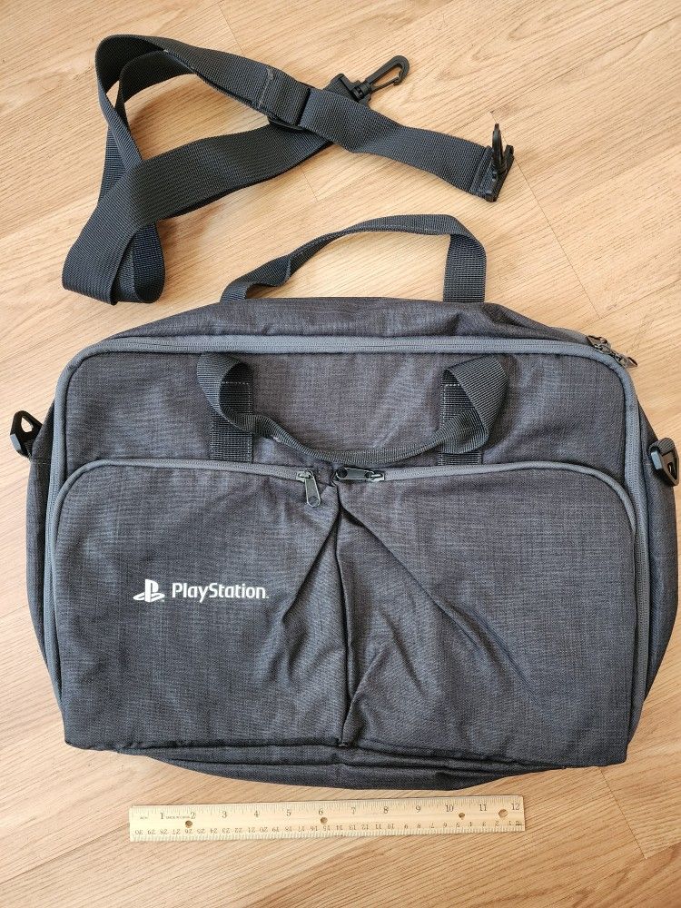 Sony Ps5 PlayStation Laptop Bag Messenger Shoulder Bag for Laptop Tablet Macbook Notebook iPad Android Apple Samsung Office Work College School Adult