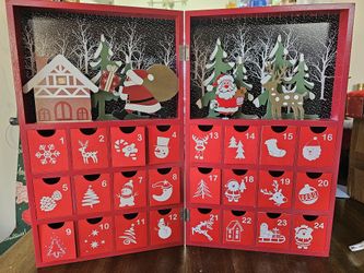 Wooden Christmas Advent