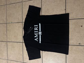 Amiri Black Logo T-Shirt with Tags