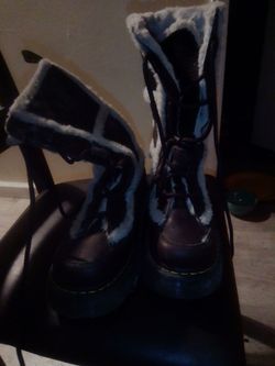 Dr. Marten lace up boots