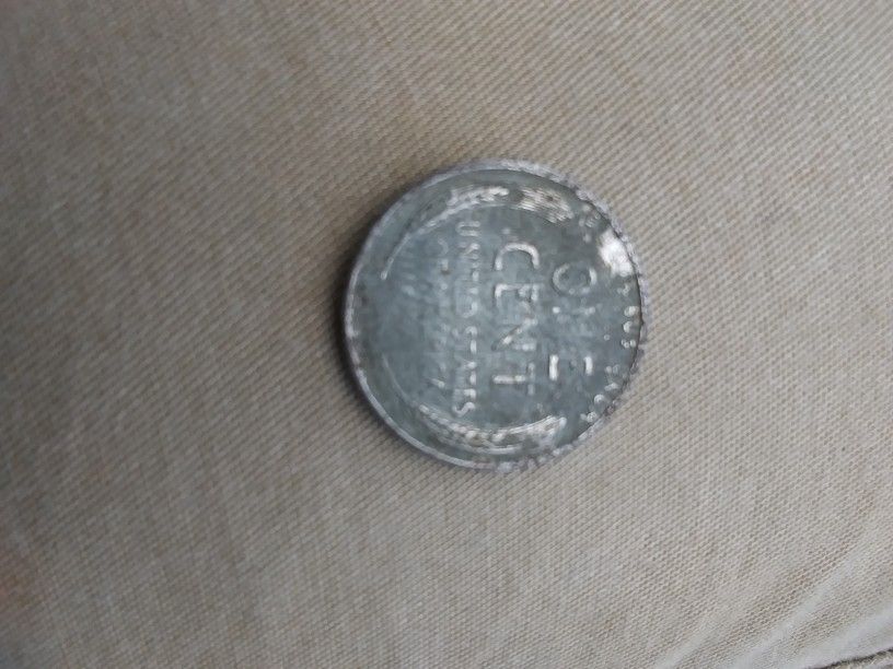 1943 Steel Wheat Penny Very Rare Penny