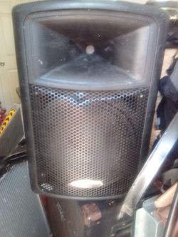 Active powered speaker 12 in with horn