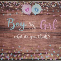 Gender Reveal 2 Backdrops