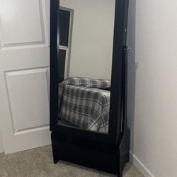 Mirrored Jewelry Cabinet 