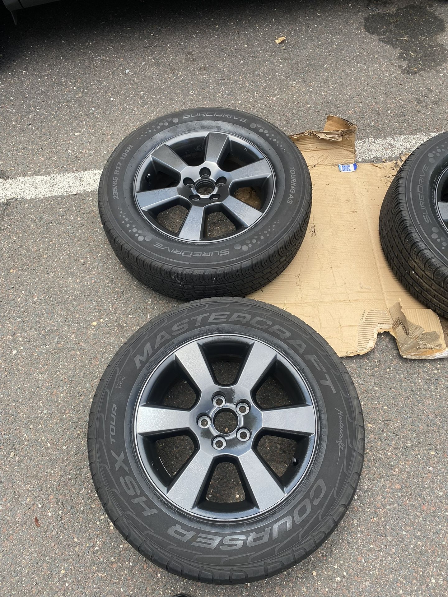 235/65/17 OEM Lexus Rims With Tires