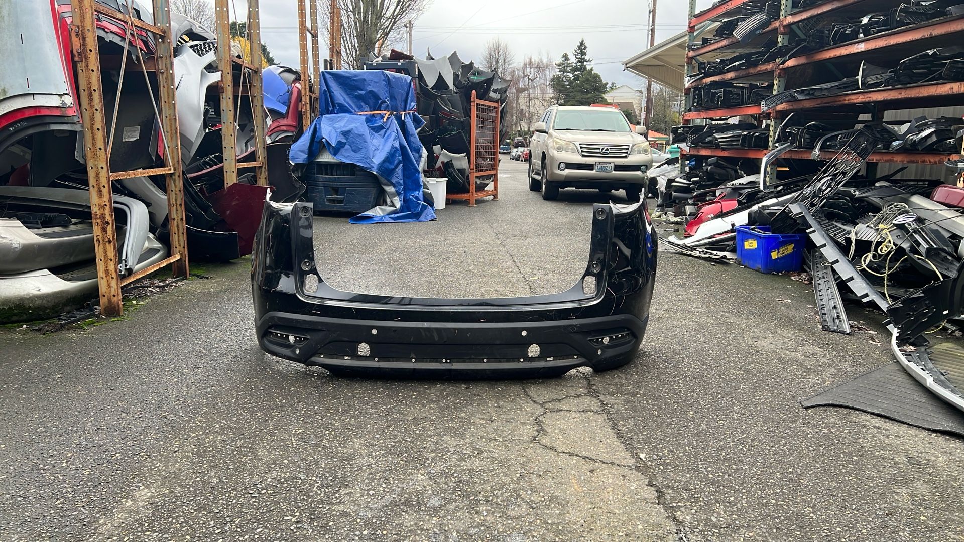 2016 To 2021 Mazda CX-9 Rear Bumper Cover #B1061 MA1100 223