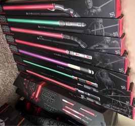Star Wars Black Series Force FX Lightsabers