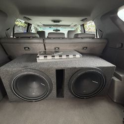 Rockford Fosgate P2 Subs 12, And Amp