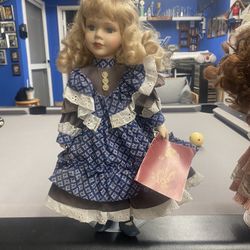 Porcelain Doll Blonde