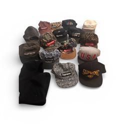 Supreme Hat And Balaclava 