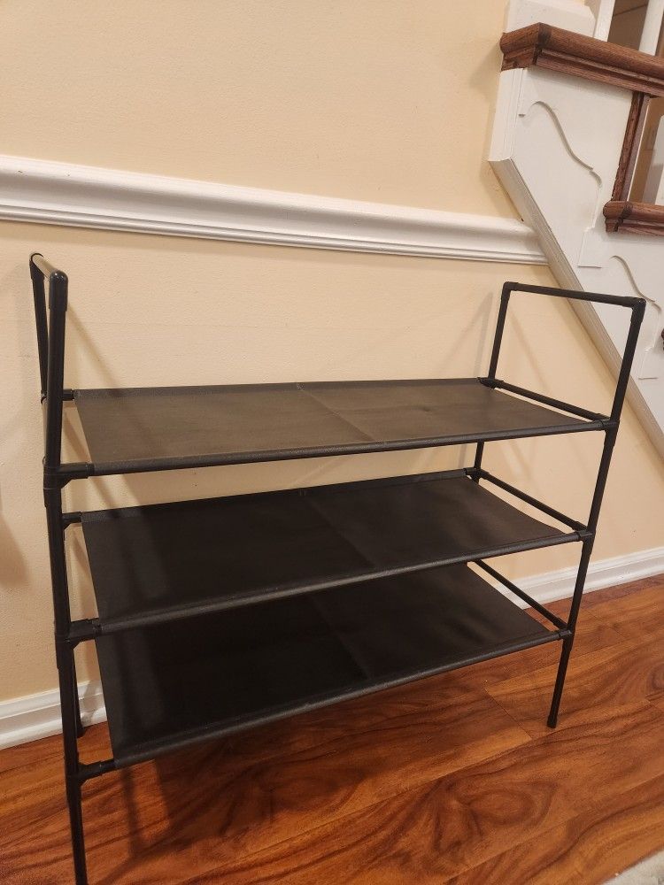 Shoe Rack Black
