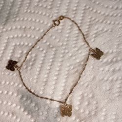 7in Length - 10K YG Dainty Bracelet 