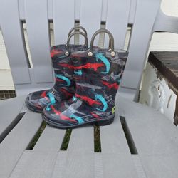 Light Up Kids Rain Boots 