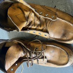 Leather Redwing Boots 