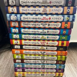 Diary Of Wimpy Kid - Hardcover - 1-17 set