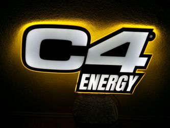 C4 ENERGY DRINK NEON SIGN