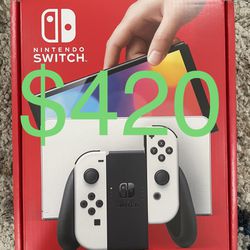NINTENDO SWITCH OLED MARIO RED EDITION BRAND NEW IN SEALED BOX - video  gaming - by owner - electronics media sale 