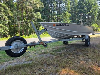 Aluminum Boat Motor Trailer with Titles