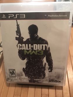 PS3 CALL of DUTY MW3