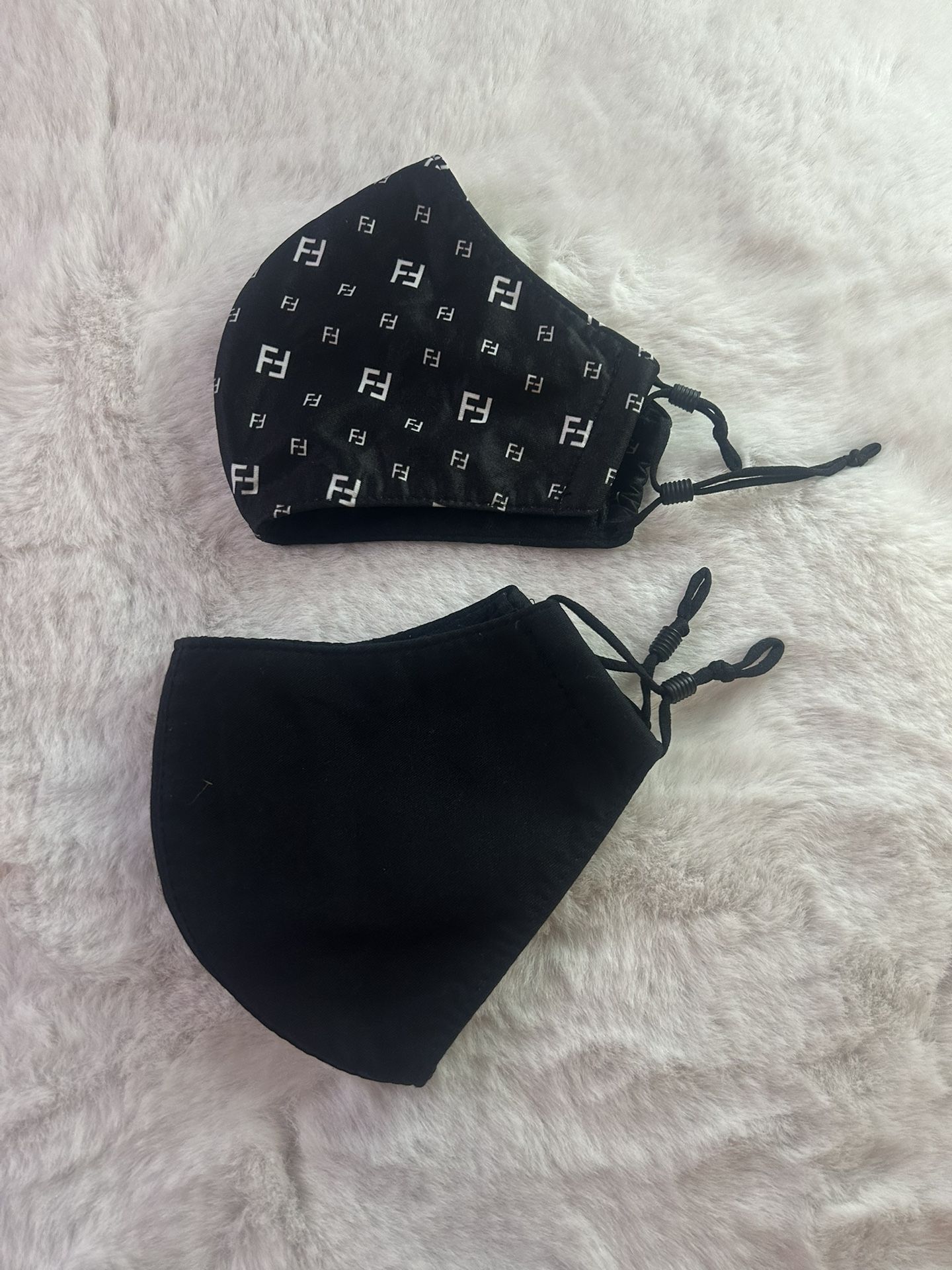 Set of 2 Fabirc Washable Face Masks