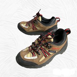 Ching Shi Rocker Leather Walking Hiking Toner Shoes Boots Wm 5.5
