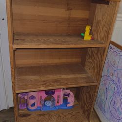 Real Wood Bookshelf