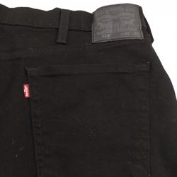 levis black 514     40x 32